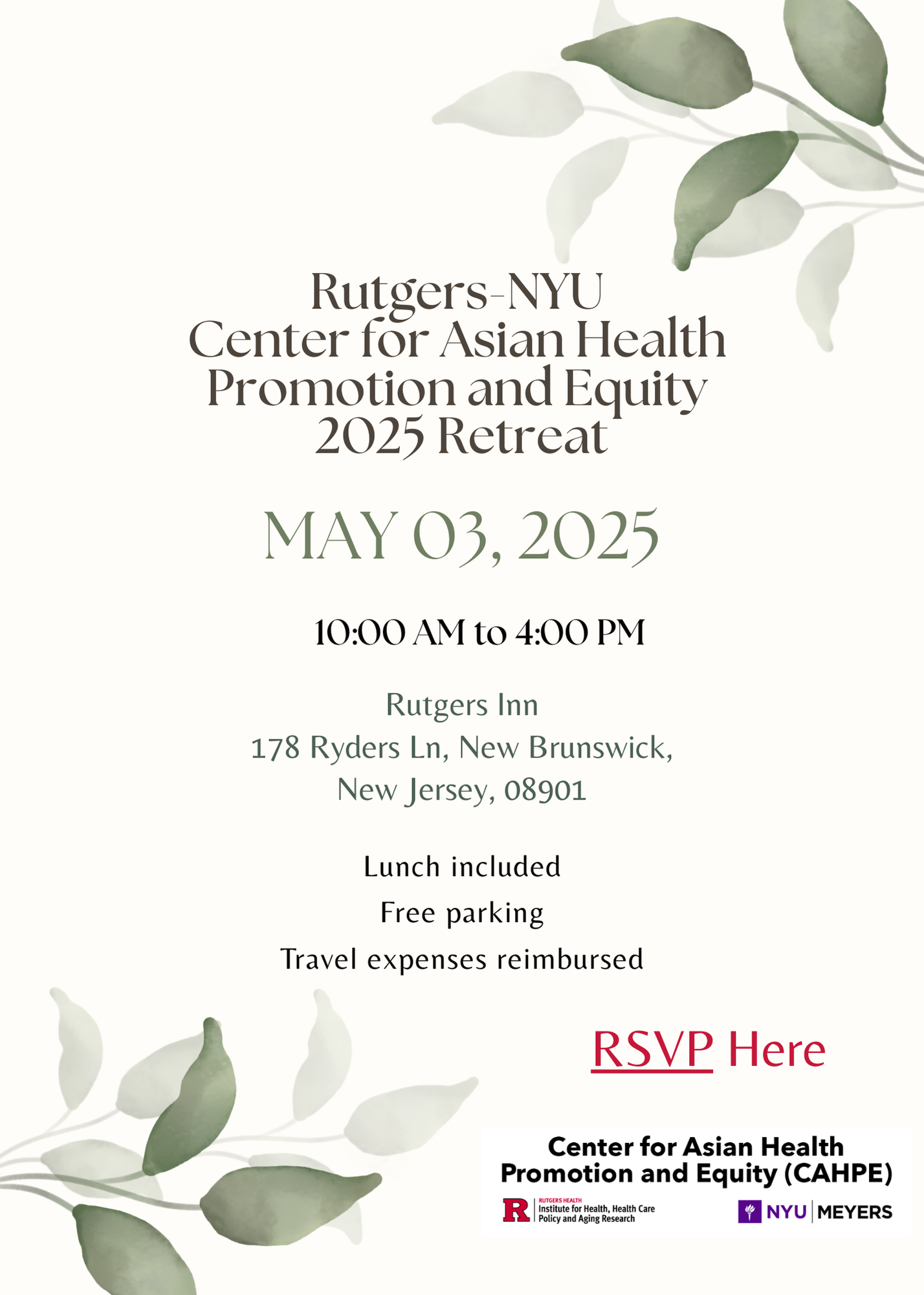 Rutgers-NYU Center for Asian Health Promotion and Equity (CAHPE)